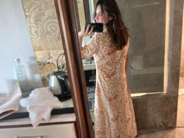 custom embroidered dress