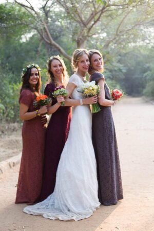 Custom Wedding Dress & Bridesmaid Dress