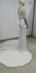 Embellished Wedding Gown - Custom Made